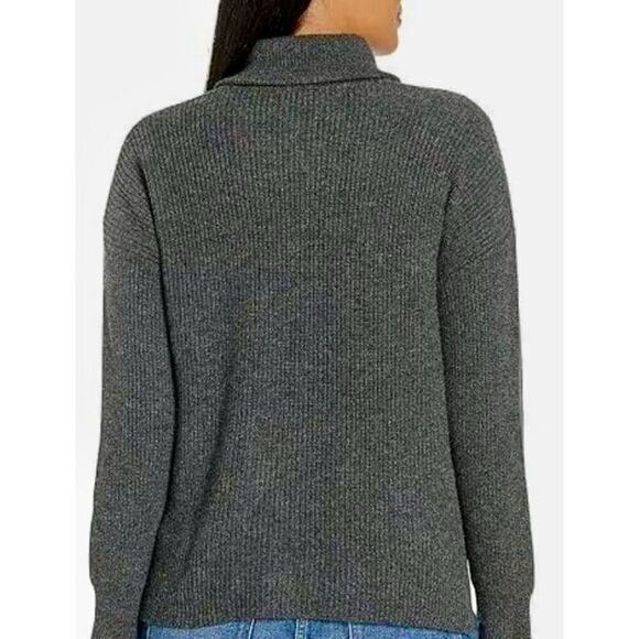 Madewell Glenbrook Merino Wool Quarter Zip Pullover Sweater With Pockets Small - Picture 2 of 11